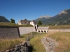 Place forte de Mont-Dauphin, vue du fossé et de la porte de Briançon,Place forte de Mont-Dauphin, vue du fossé et de la porte de Briançon