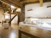 chalet style modern flat in wood