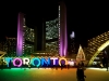 TORONTO  City Hall skating ring and its colorful lights are a popular winter attraction,