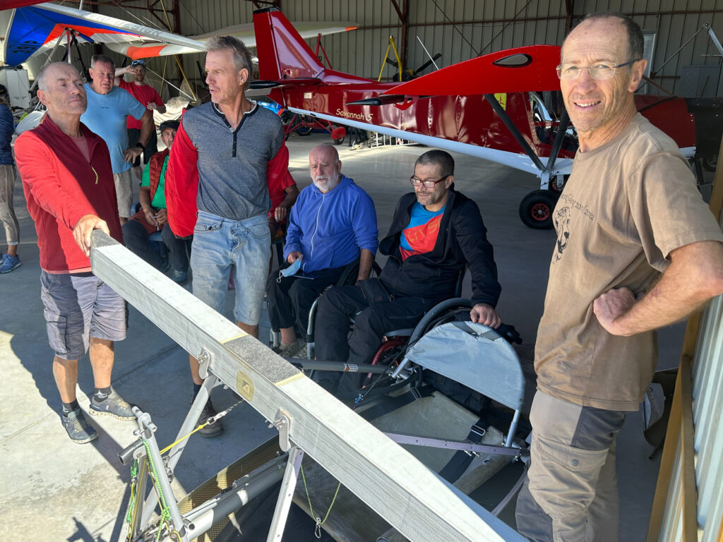 1 er jour stage Handi-Aérodrome du Chevalet