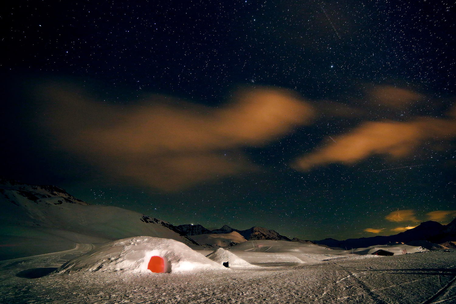 Nuit en igloo ©Florian Lonette