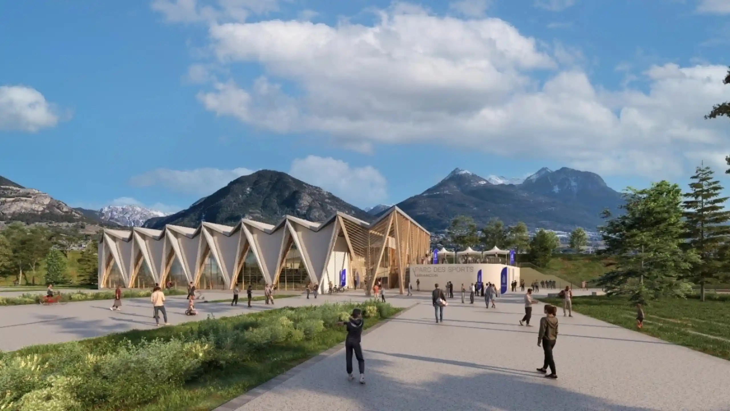 Briançon : un Parc des Sports nouvelle génération en 2024