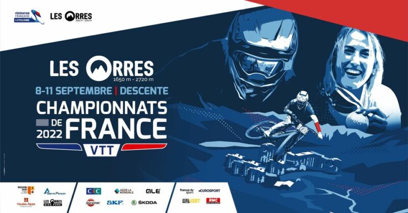 Championnats de France VTT DH 2022 - Les Orres
