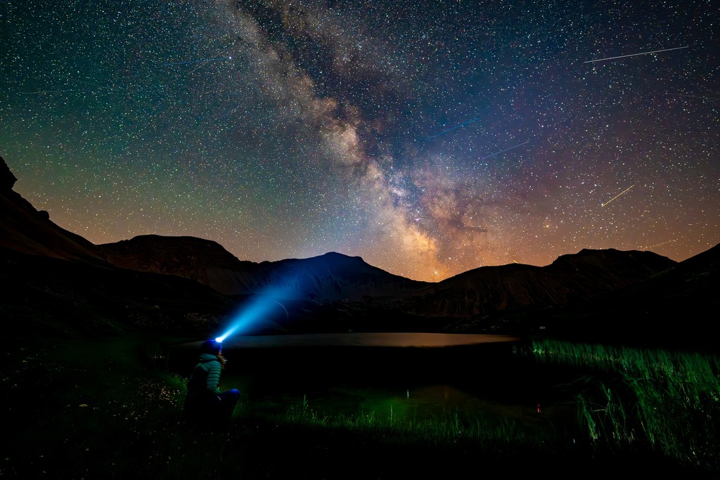 Nuit étoilée - Pays des Ecrins ©Marie Lachaud