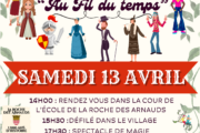 Affiche Carnaval 13 avril 2024 La Roche de Rame