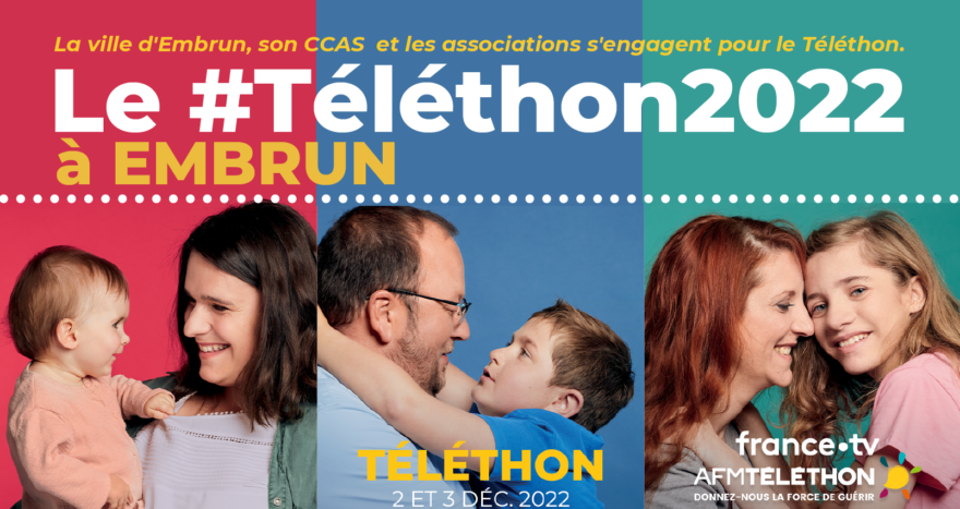 le Téléthon 2022 à Embrun