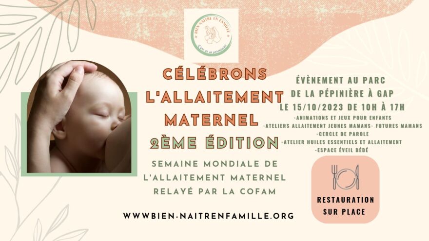 Célébrons l’allaitement maternel