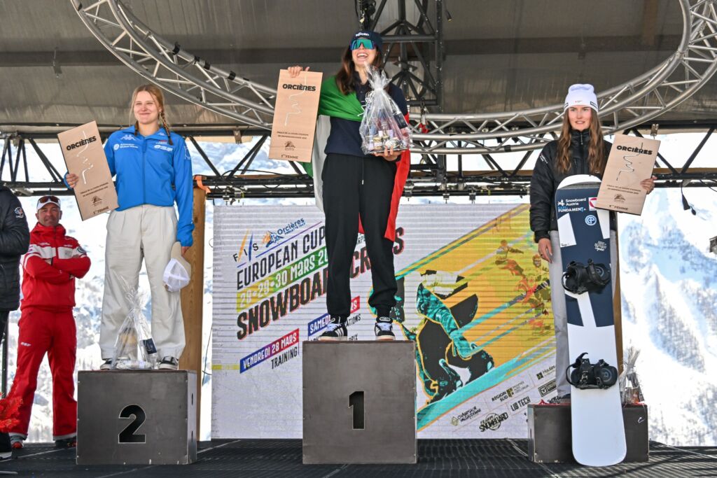 Coupe d'Europe de snowboard Orcières 2025 ©Gilles Baron1
