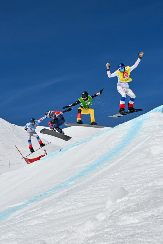Coupe d'Europe de snowboard Orcières 2025 ©Gilles Baron5
