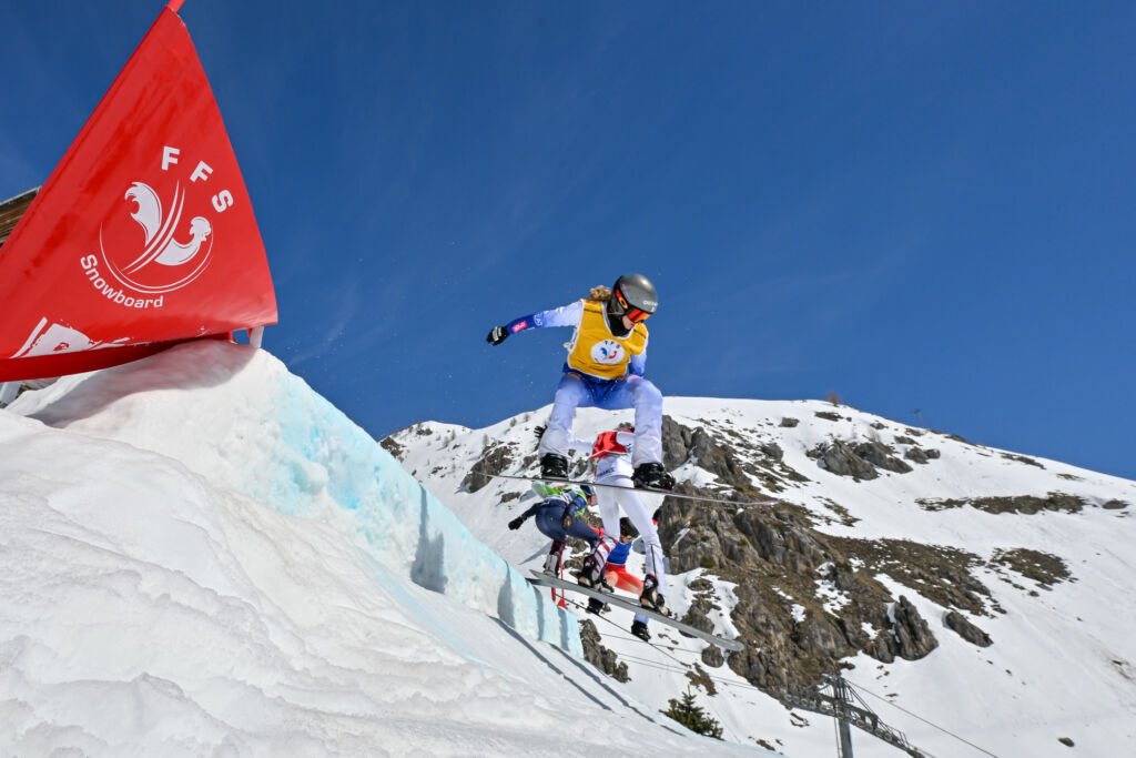 Coupe d'Europe de snowboard Orcières 2025 ©Gilles Baron7