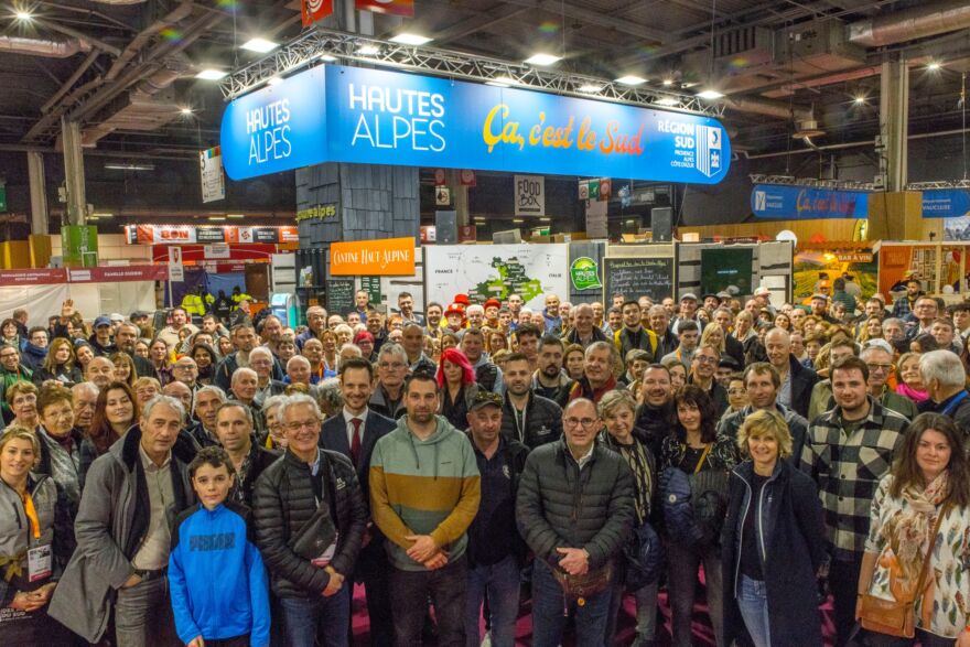 délégation des Hautes-Alpes SIA 2024 @Patrick Domeyne ADDET05