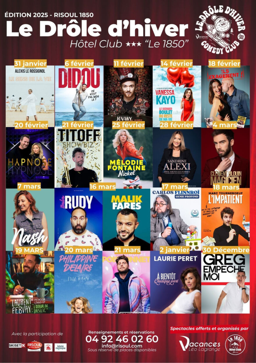 Drôle d’Hiver 2024-2025 Drôle d'Hiver 2024-2025