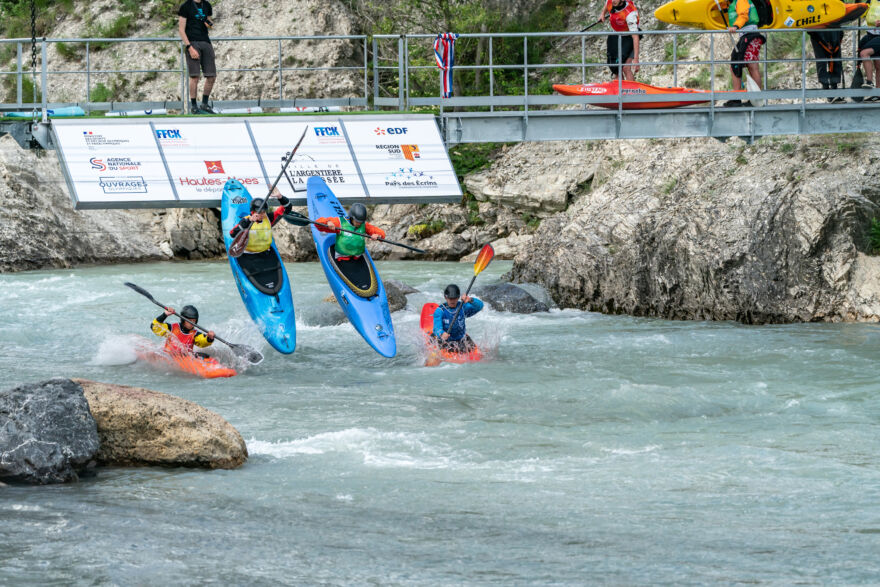 Stade d'eau vive l'Argentière-la-Bessée ©Rogier VAN RIJN