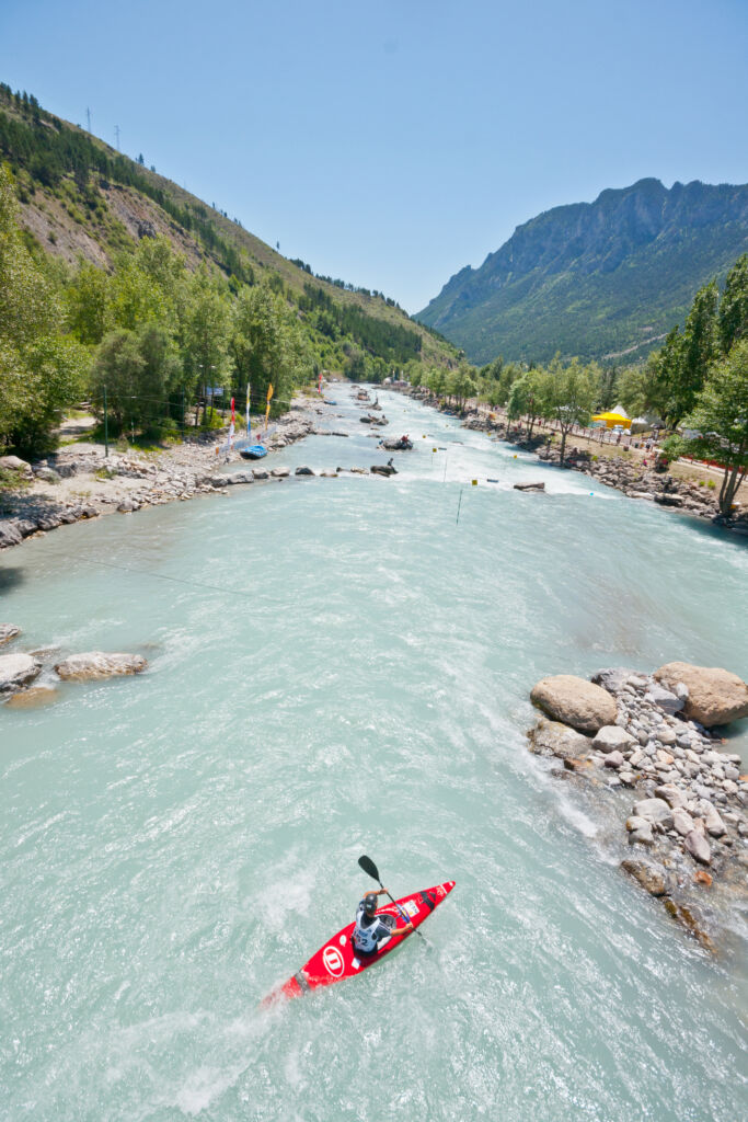 Stade d'eau vive l'Argentière-la-Bessée ©Rogier VAN RIJN