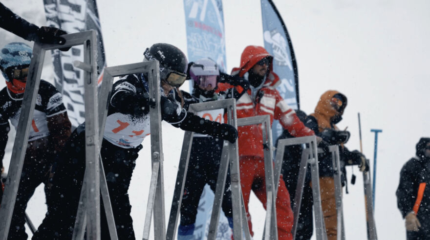 entrainements Champ Fr snowboard Orcières ©Sebastien Marcin - Yesterday production