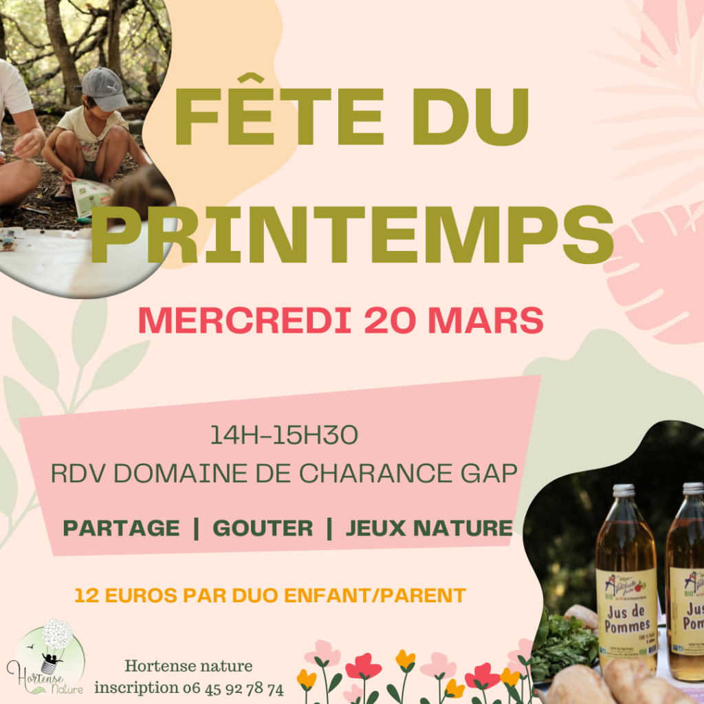 fête du printemps - Hortense Nature