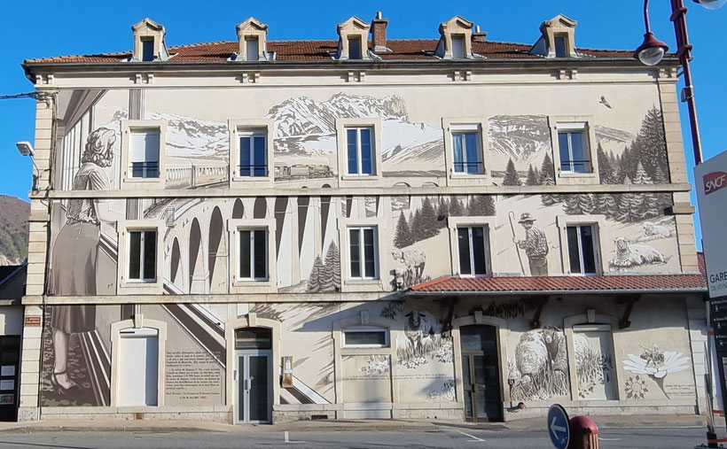 Fresque Buffet de la Gare Veynes
