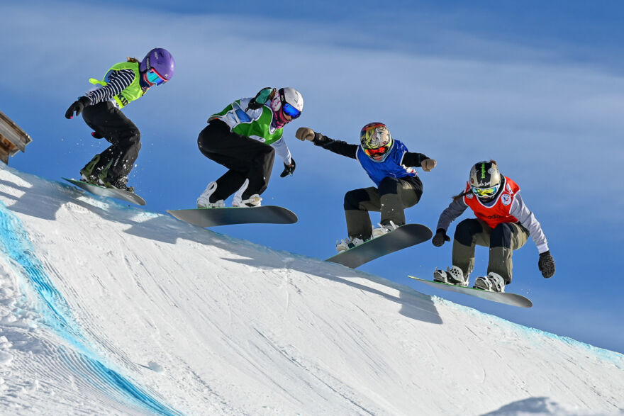 Snowboardcross ©Gilles Baron Snowboardcross ©Gilles Baron