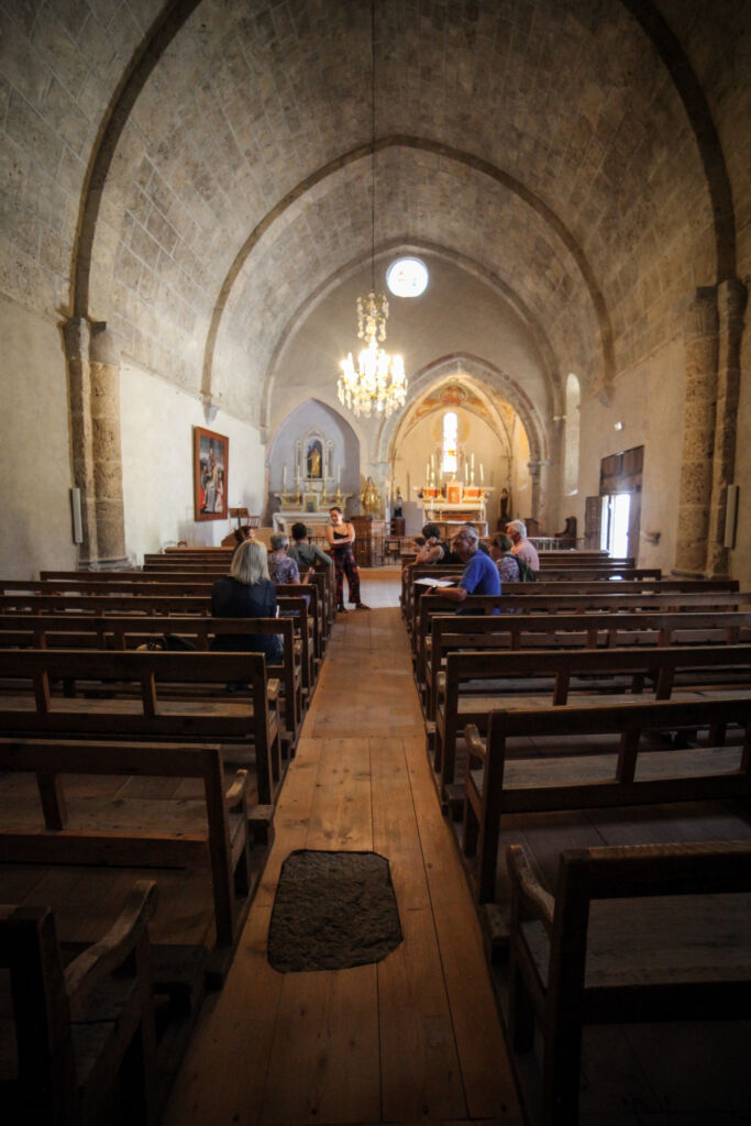 Visite ludique de l'Eglise des Vigneaux ©Marie Lachaud