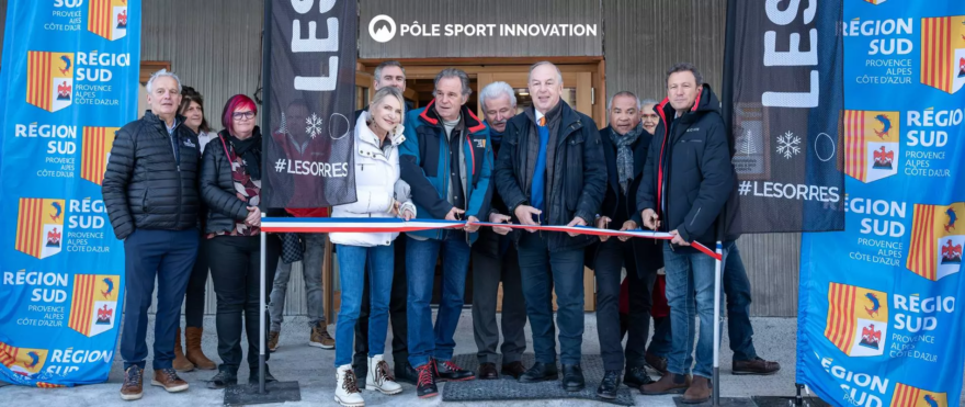 Inauguration Pôle Sport Innovation Les Orres 2024