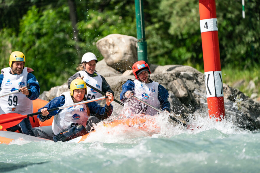 Kayak cross + Raft L’argentiere la Bessee ©Rogier VAN RIJN3 Kayak cross + Raft L'argentiere la Bessee ©Rogier VAN RIJN3