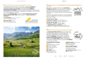 Lauréats Concours Général Agricole 2025 - Hautes-Alpes