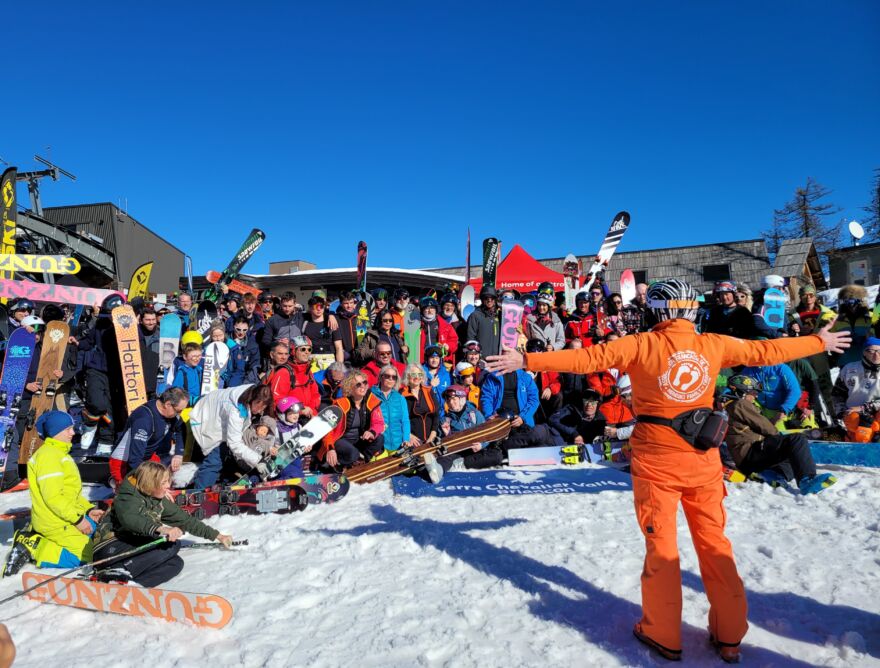 Mondial Monoski Serre Chevalier ©Association Française de Monoski Mondial Monoski Serre Chevalier ©Association Française de Monoski