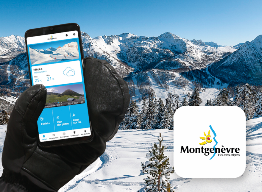 Nouvelle application mobile Montgenèvre Application mobile Montgenèvre