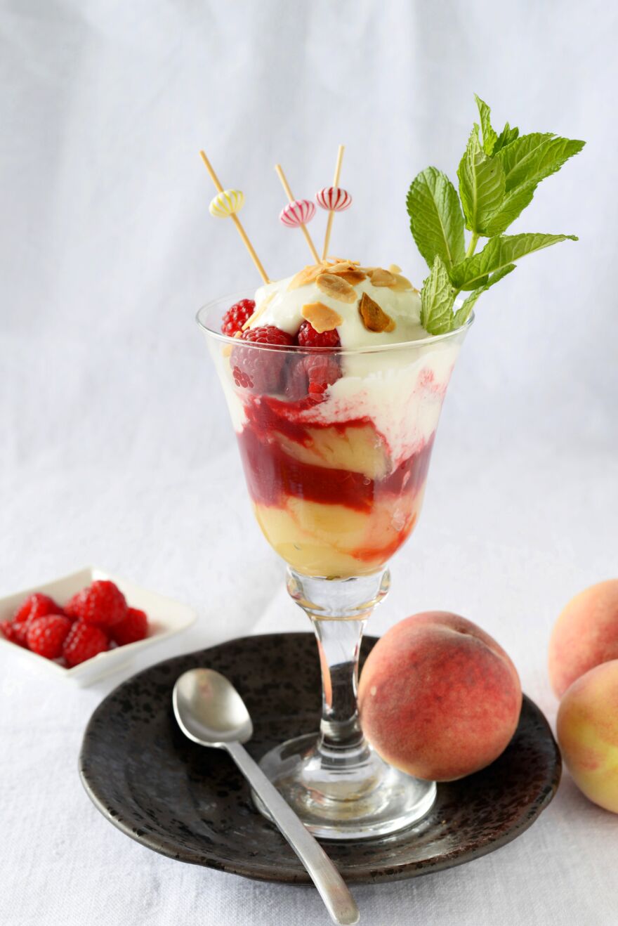 Peches melba 2