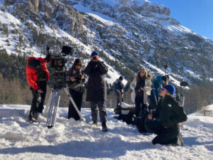 Plateau tournage Claree Lengloutie © Violette Echazarreta