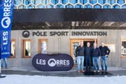 Xavier Corne, directeur de la station, entouré de l'équipe Europe de Ski Data, leader mondial de la gestion d'accès pour les personnes et les véhicules ©OT Les Orres