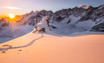 Refuge Adèle Planchard en ski de randonnée