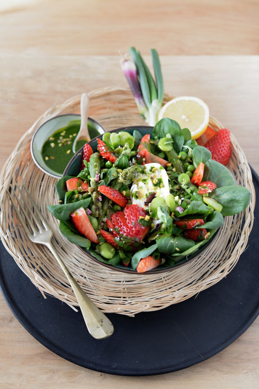 Salade printanière du Potager Salade printanière du Potager