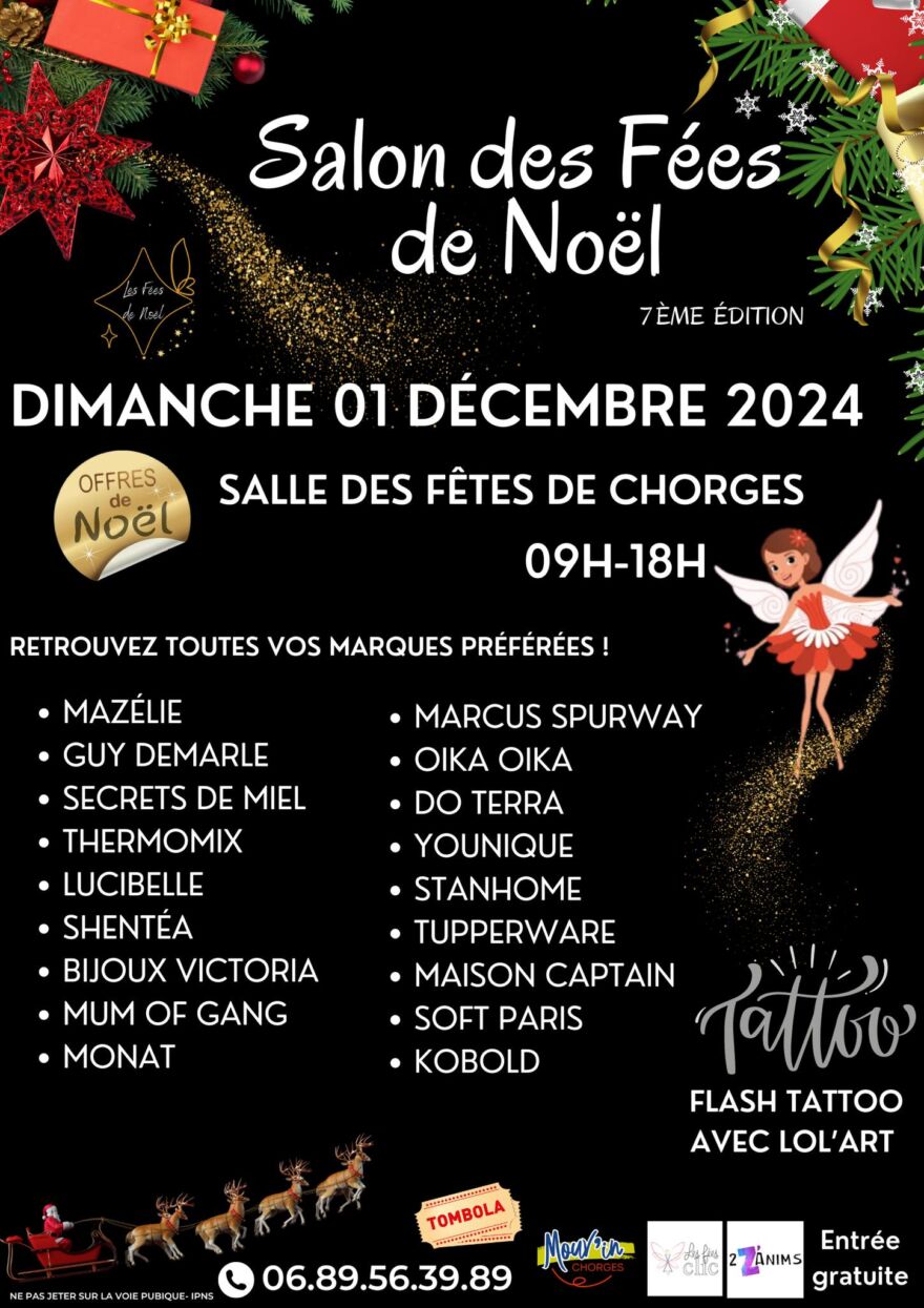 salon des fées de Noël 2024 salon des fées de Noël 2024