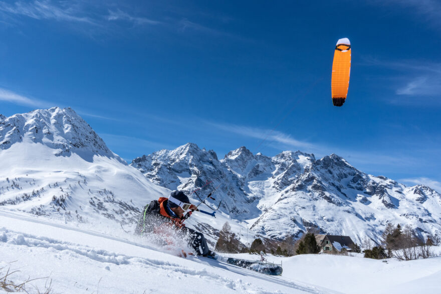 SNOWKITE – SERRE CHEVALIER BRIANCON – 1-David Gouel SNOWKITE - SERRE CHEVALIER BRIANCON - 1-David Gouel