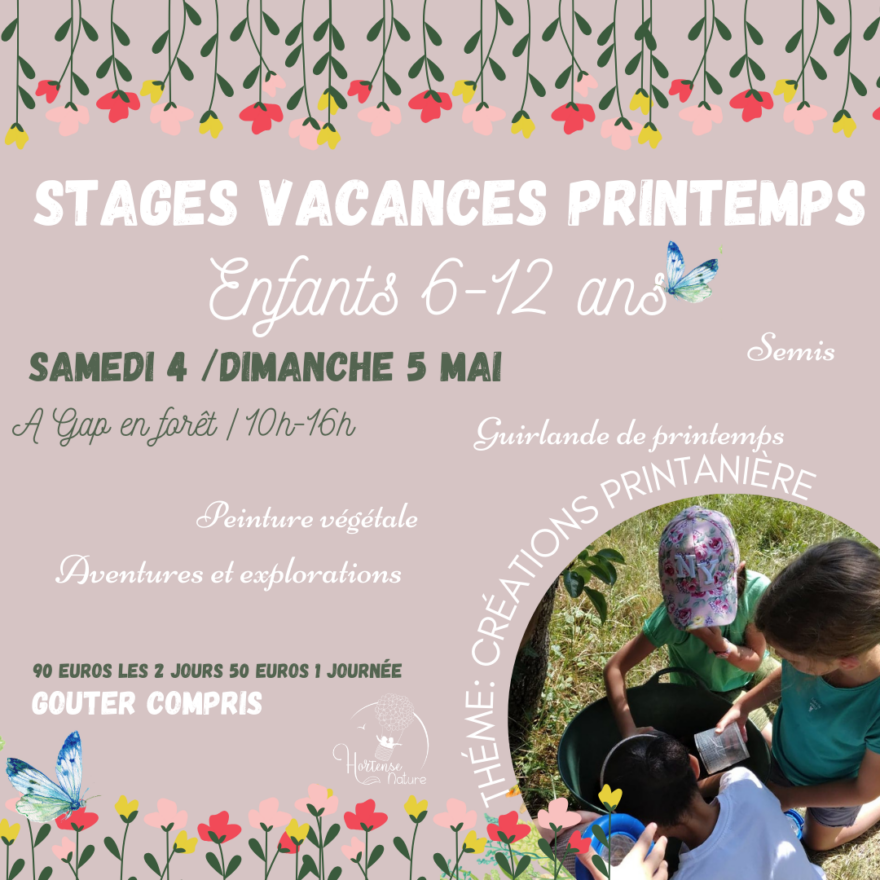 stages nature vacances de printemps – Hortense Nature stages nature vacances de printemps - Hortense Nature