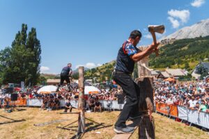 Stihl Timbersports 2024 ©OT Le Dévoluy - Gontran Isnard