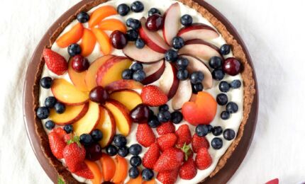 Tarte aux fruits d'été ©Fanny Dou