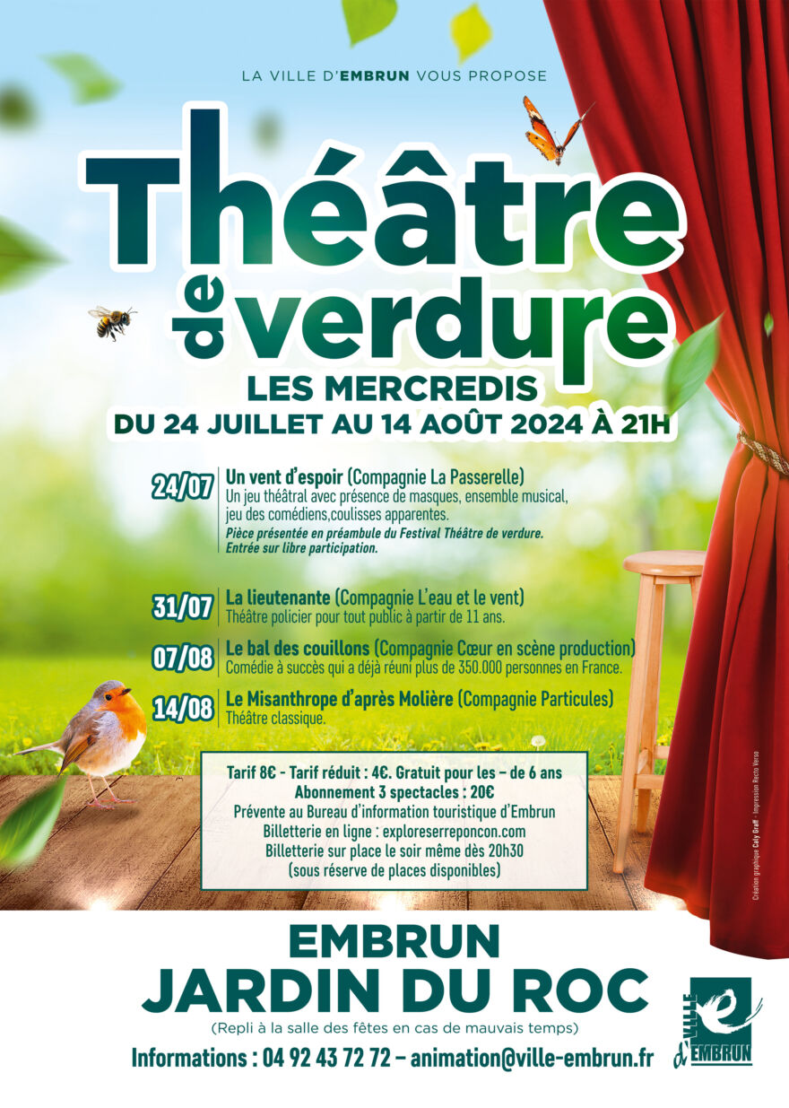 Théâtre de Verdure 2024 EMBRUN